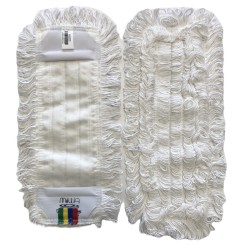 Mop bawełniany EKOLINE ECRU na stelaż kieszeniowy 40 cm