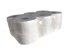 Papier toaletowy JUMBO biały 180 MB 12 rolek