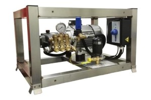 KS500 HEAVY DUTY, 21litrów/min, 200 bar, rama INOX