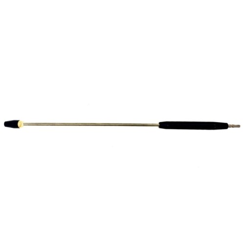 kranzle-kr12425-080- zdjecie lancy ze stali inox z koncowka rotacyjną dirt killer i uchwytem w kolorze czarnym, uchwyt na szybkozlacze, głowka dirt killer kolor czarny.jpg
