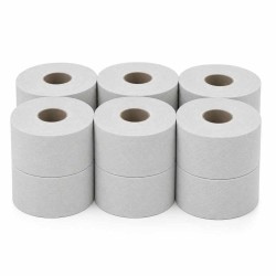 Papier toaletowy JUMBO szary 12 rolek