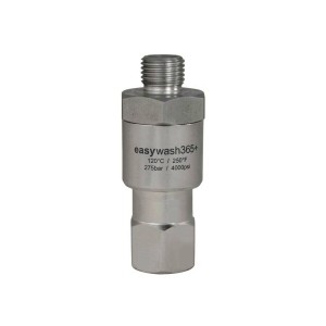 Złącze obrotowe easywash365+ - wejście: 1/4" GW Wyjście: 1/4" GZ Wysokość: 63 mm Średnica nominalna: 6 mm