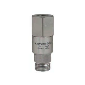 Złącze obrotowe easywash365+ - wejście: 1/4" GW Wyjście: M18×1,5 GZ Wysokość: 62 mm Średnica nominalna: 6 mm