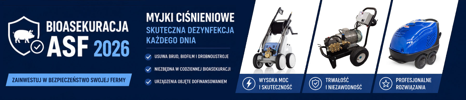 Bioasekuracja myjki cyśnieniowe dopłaty 2026