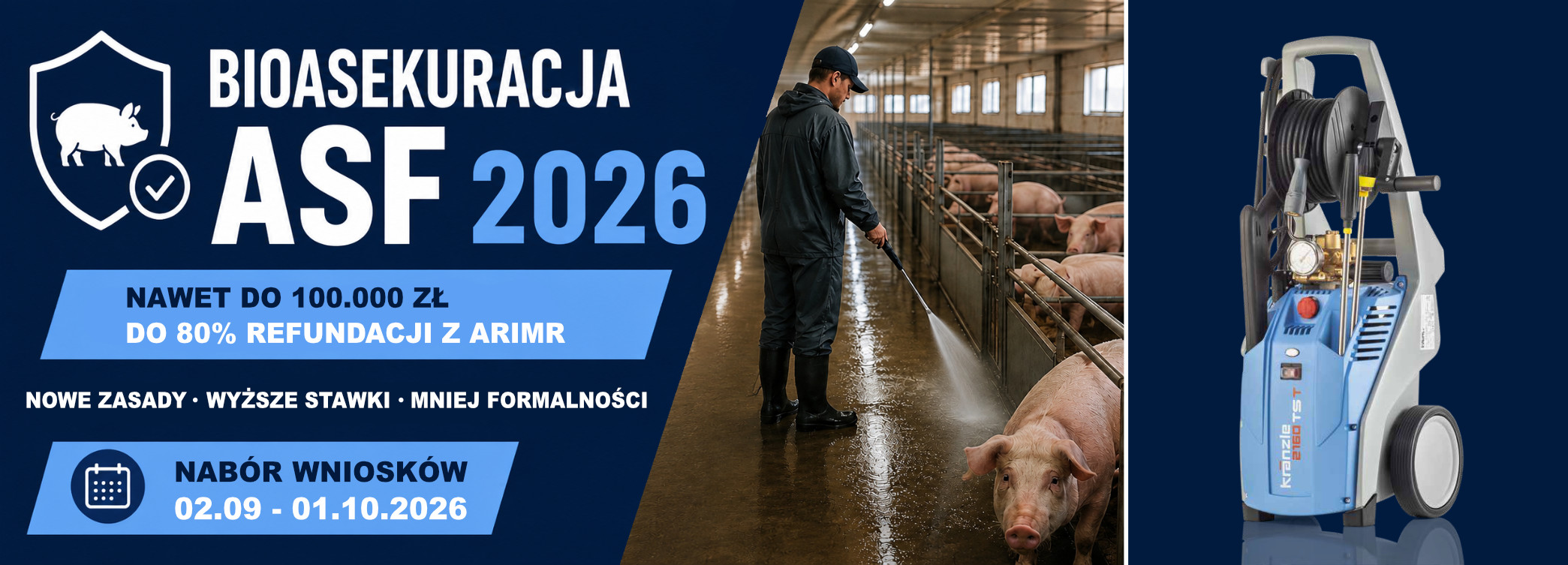 Bioasekuracja dotacje ASF 2026