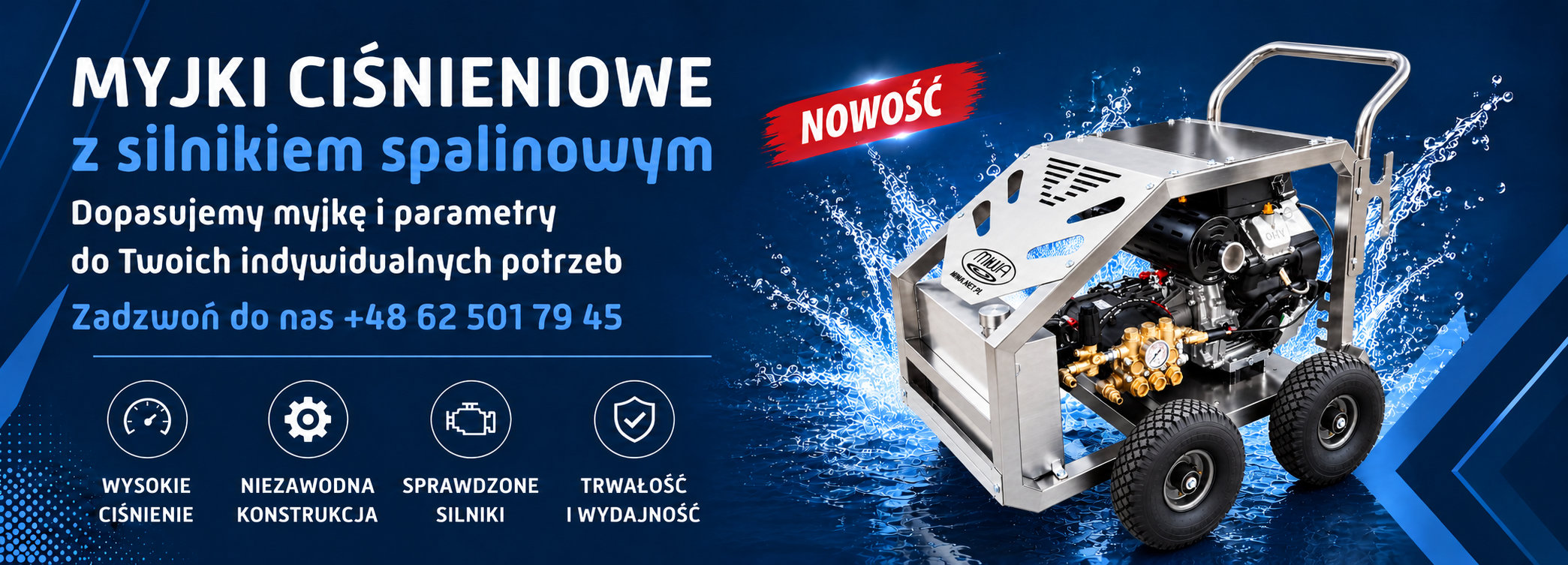 Myjki spalinowe